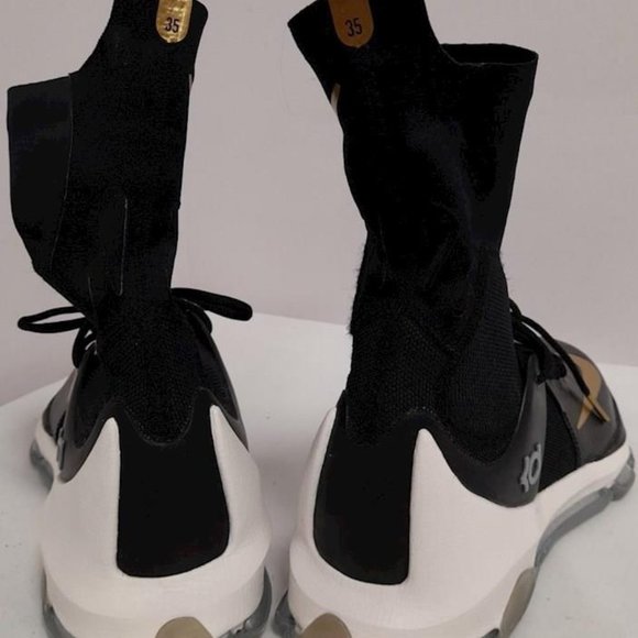 Nike Men\'s Kevin Durant 8 Elite Away Black/Gold Size 9.5 mens 7.5 Women Shoes main image 4
